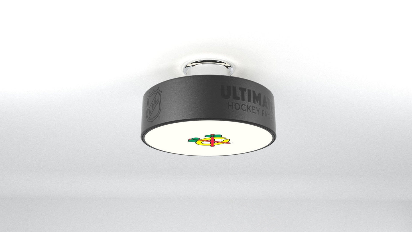 Chicago Blackhawks® Hockey Puck Light Fixture