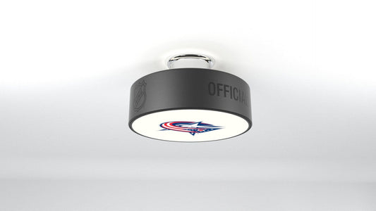 Columbus Blue Jackets® Hockey Puck Light Fixture