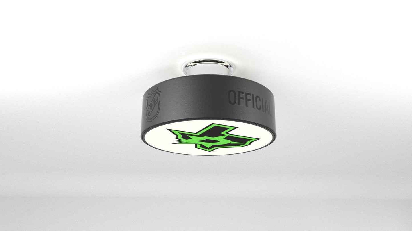 Dallas Stars™ Hockey Puck Light Fixture