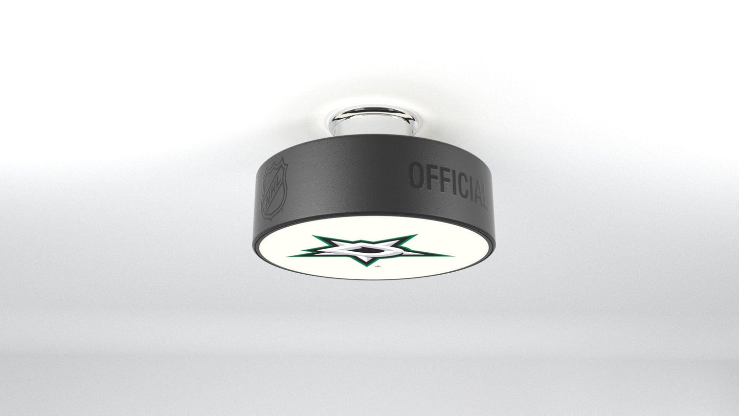 Dallas Stars™ Hockey Puck Light Fixture