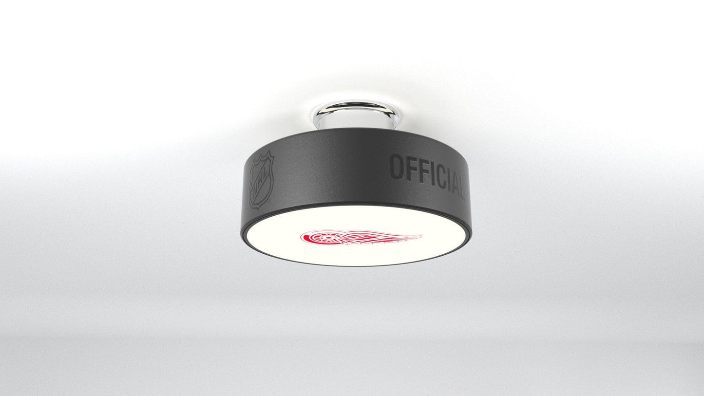 Detroit Red Wings® Hockey Puck Light Fixture