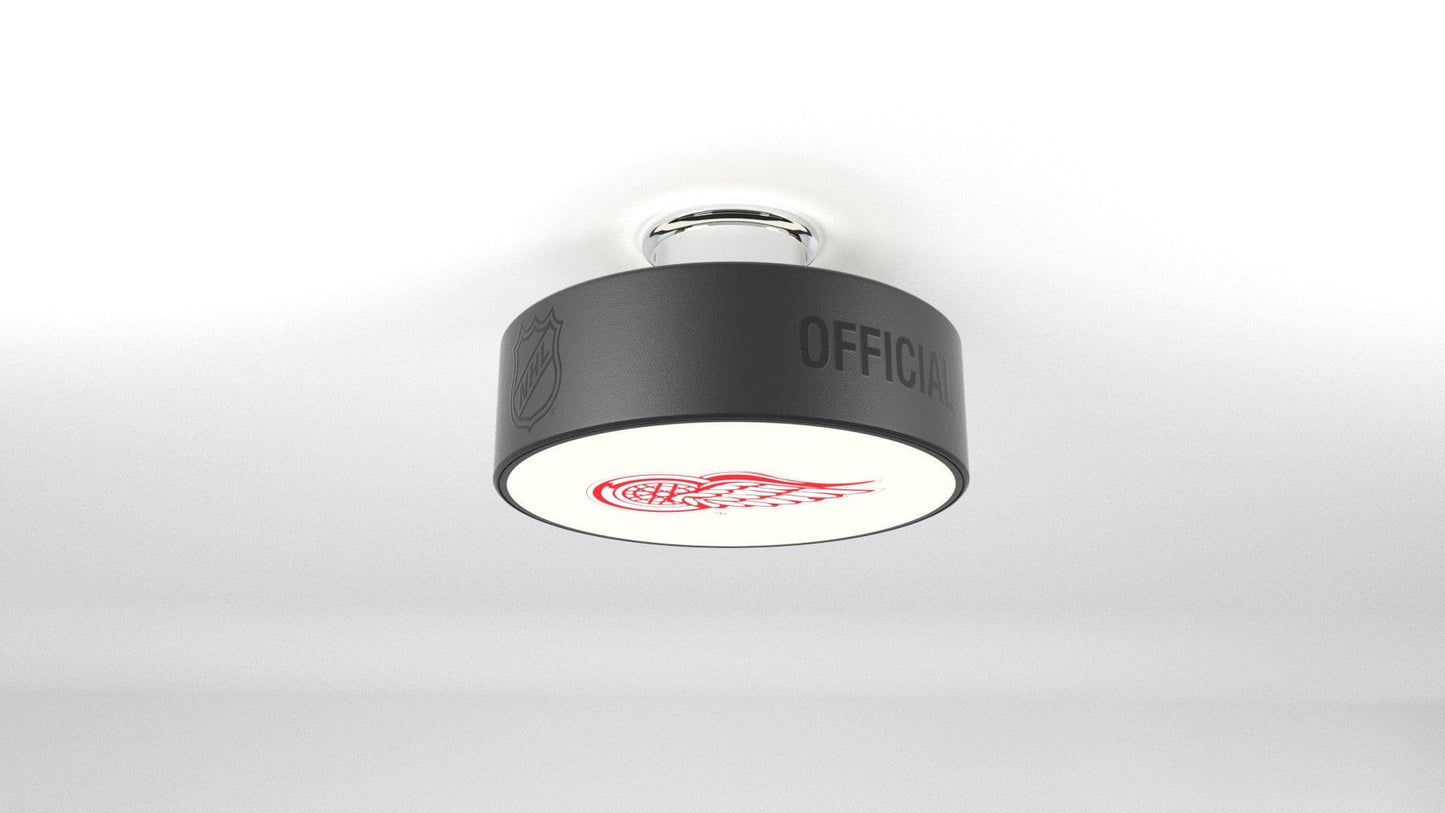 Detroit Red Wings® Hockey Puck Light Fixture