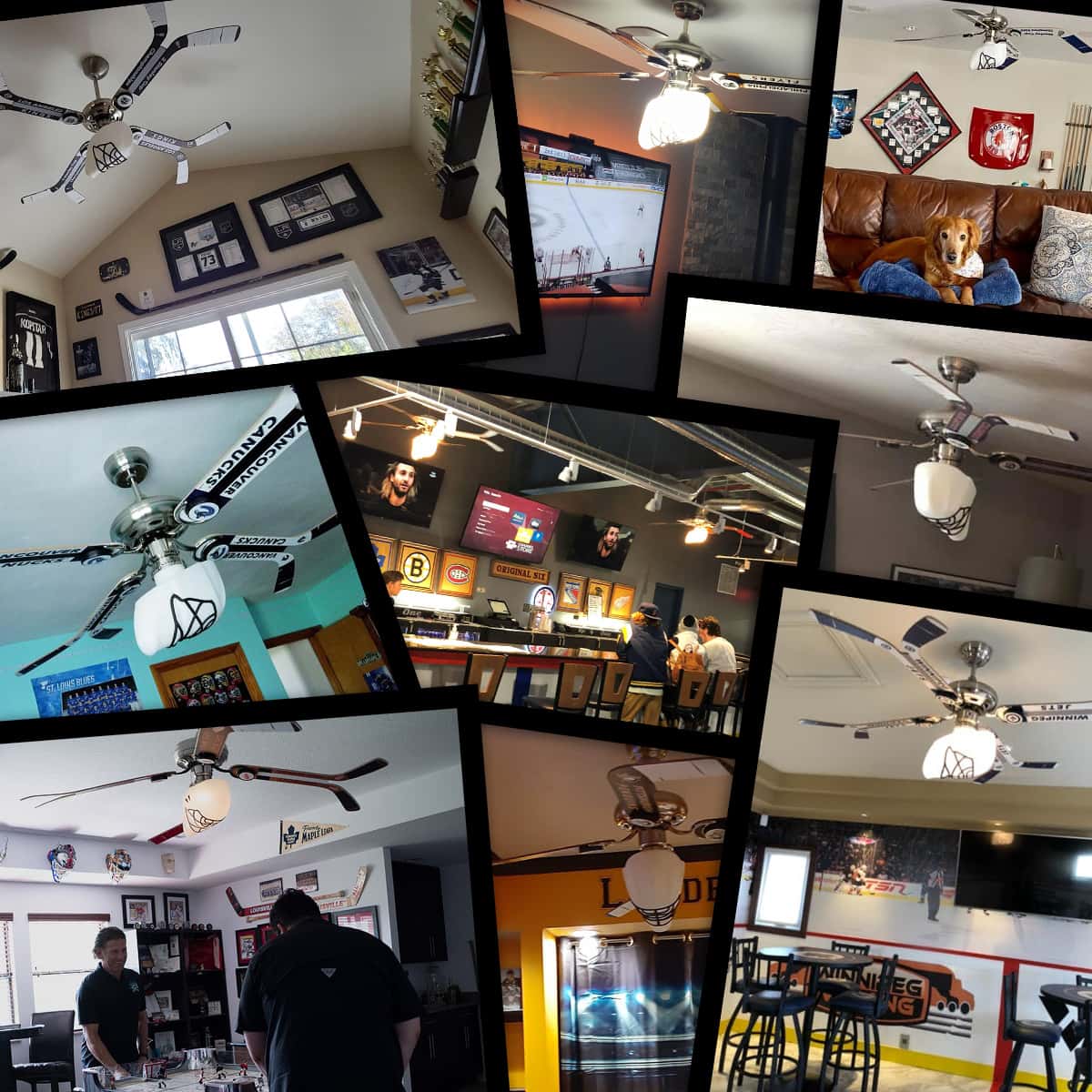 Multi-Team Ceiling Fans