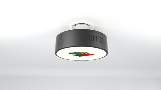 Minnesota Wild® Hockey Puck Light Fixture