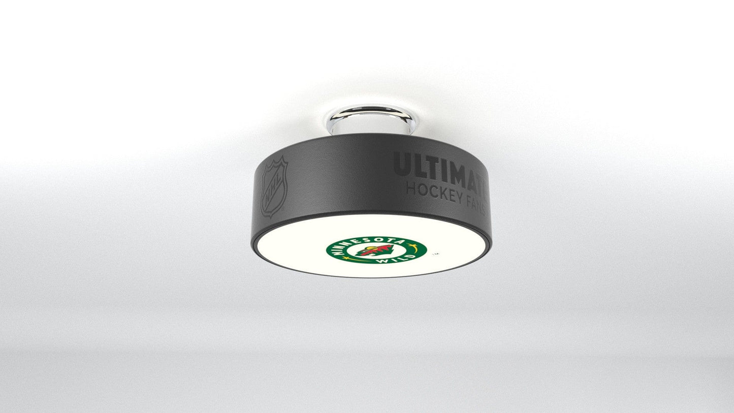 Minnesota Wild® Hockey Puck Light Fixture