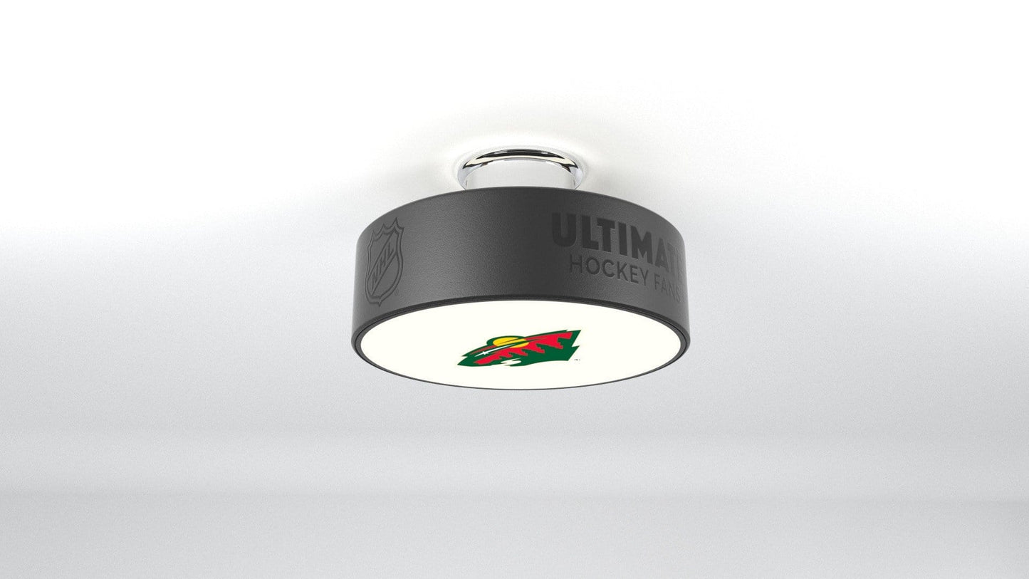 Minnesota Wild® Hockey Puck Light Fixture