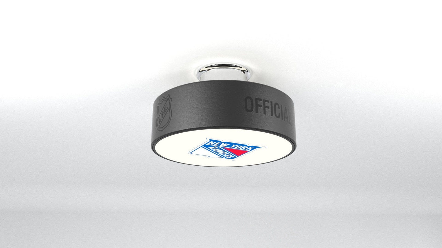 New York Rangers® Hockey Puck Light Fixture