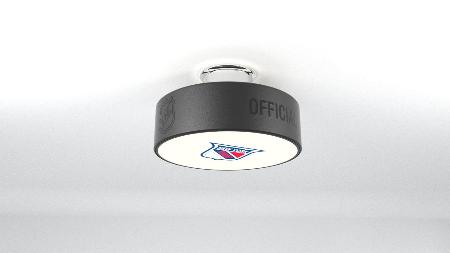 New York Rangers® Hockey Puck Light Fixture