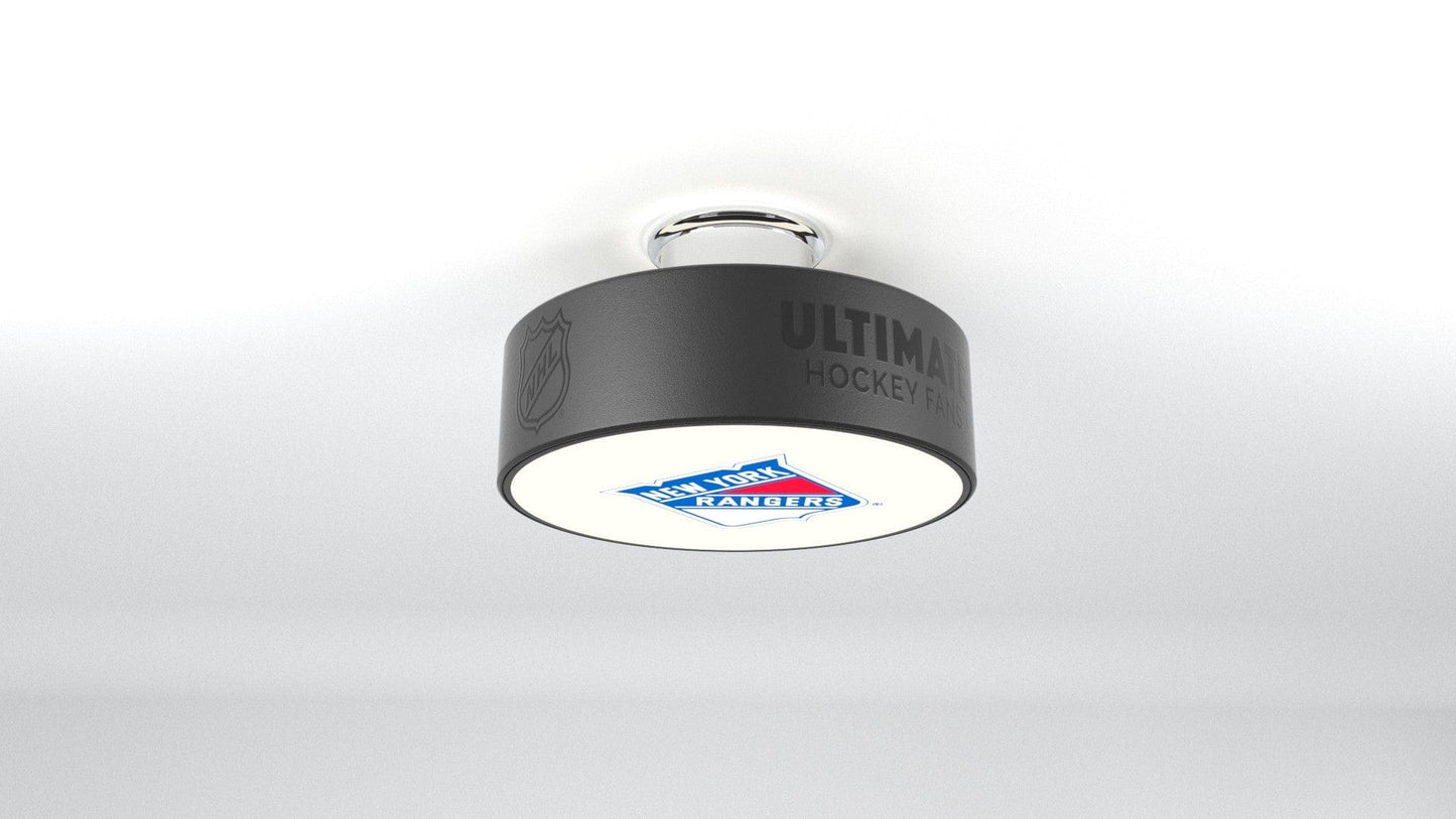 New York Rangers® Hockey Puck Light Fixture