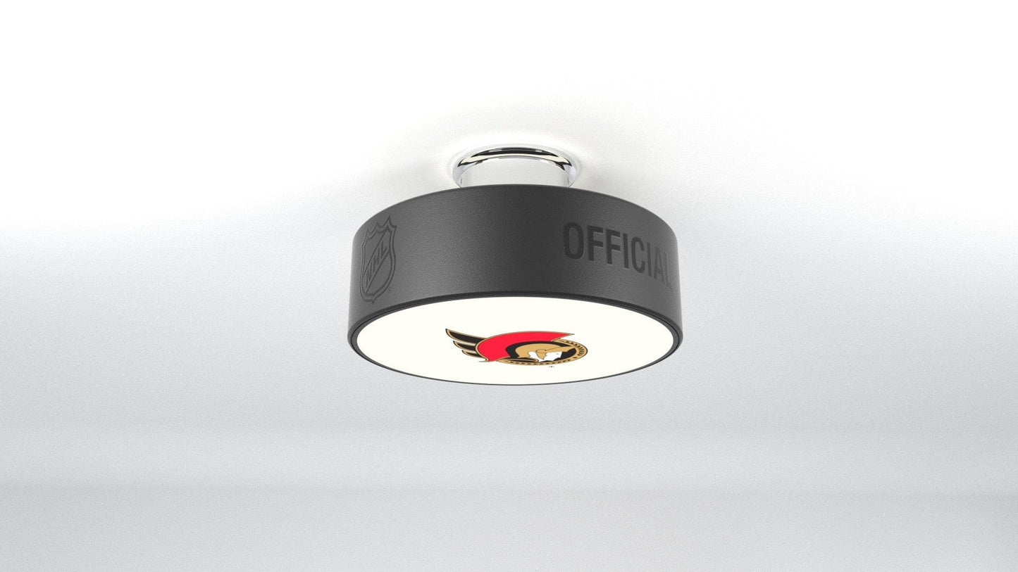 Ottawa Senators® Hockey Puck Light Fixture