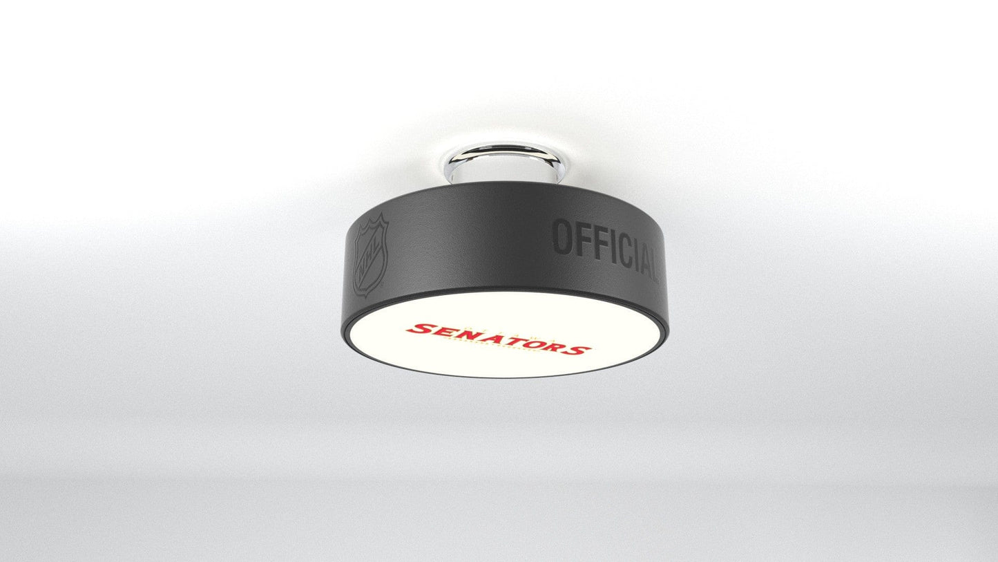 Ottawa Senators® Hockey Puck Light Fixture