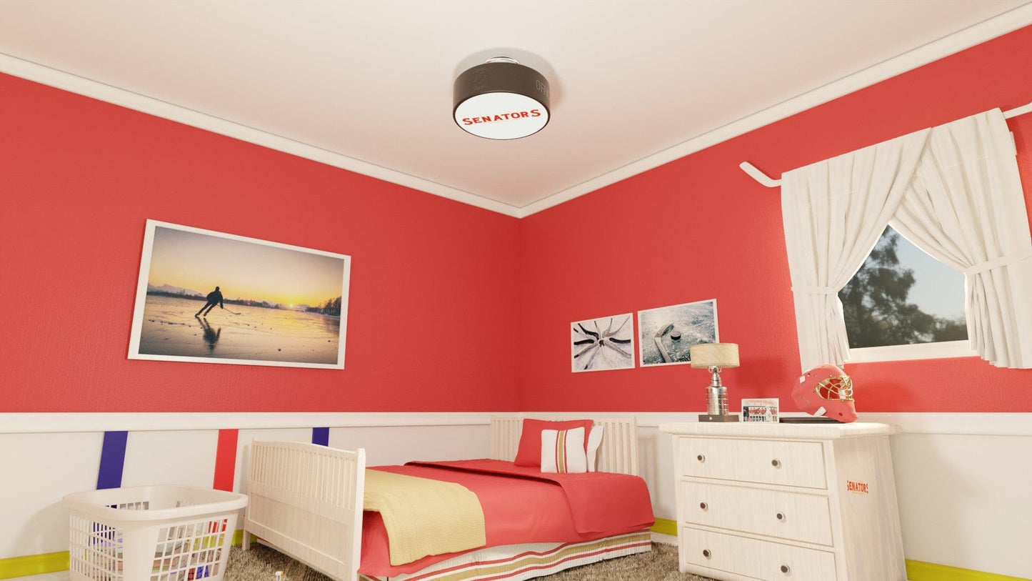 Ottawa Senators® Hockey Puck Light Fixture