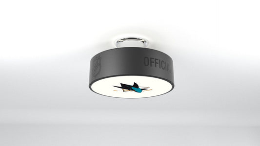 San Jose Sharks® Hockey Puck Light Fixture