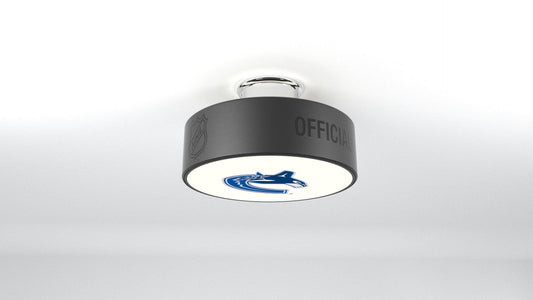 Vancouver Canucks® Hockey Puck Light Fixture