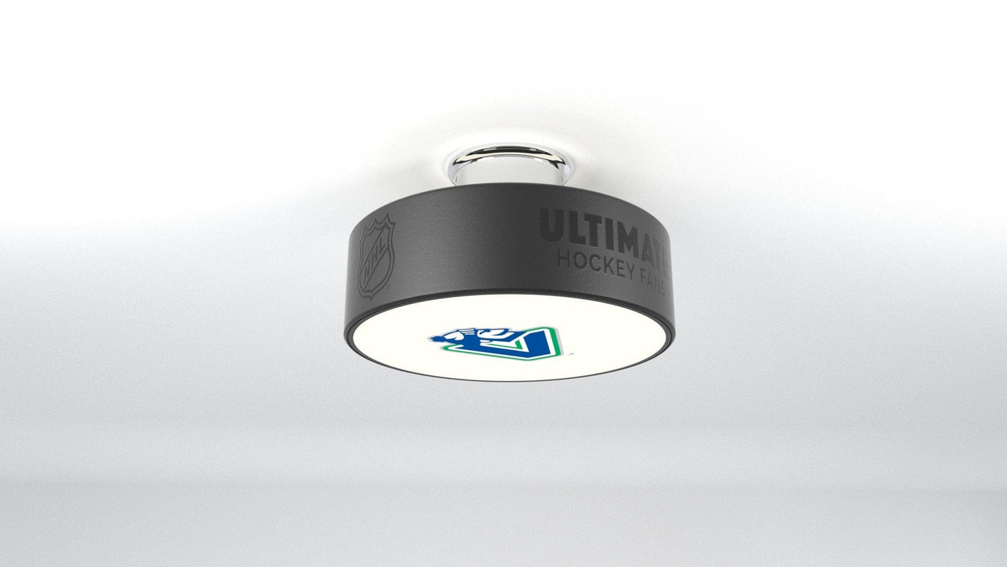 Vancouver Canucks® Hockey Puck Light Fixture