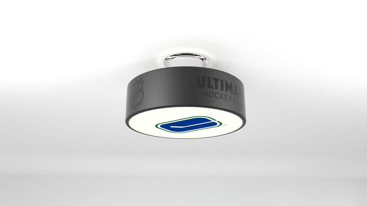 Vancouver Canucks® Hockey Puck Light Fixture
