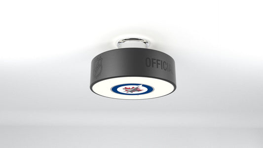 Winnipeg Jets™ Hockey Puck Light Fixture