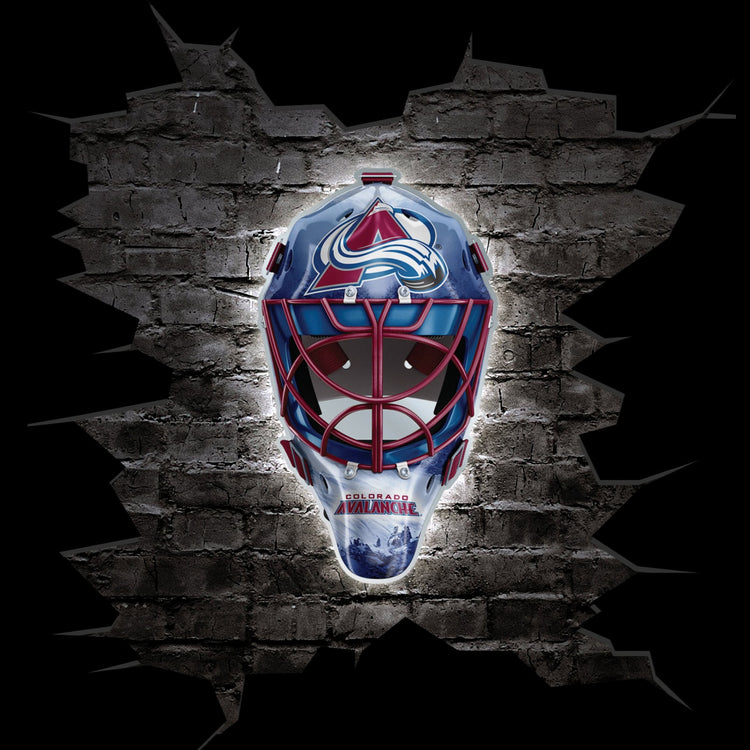 NHL Team Goalie Mask Wall Art