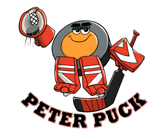 Peter Puck Goalie Save