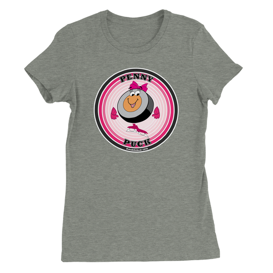 Penny Puck EST. 1978 Premium Womens Crewneck T-shirt