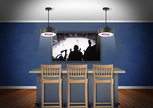 Montreal Canadiens® Hockey Pendant Puck Light Fixture