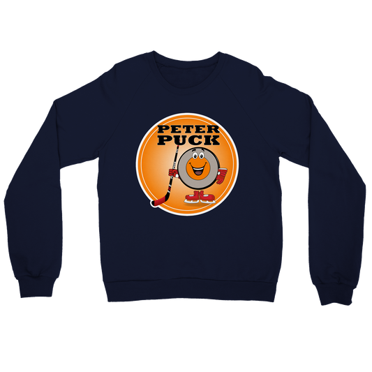 Peter Puck Sunshine Mens Premium Crewneck Sweatshirt