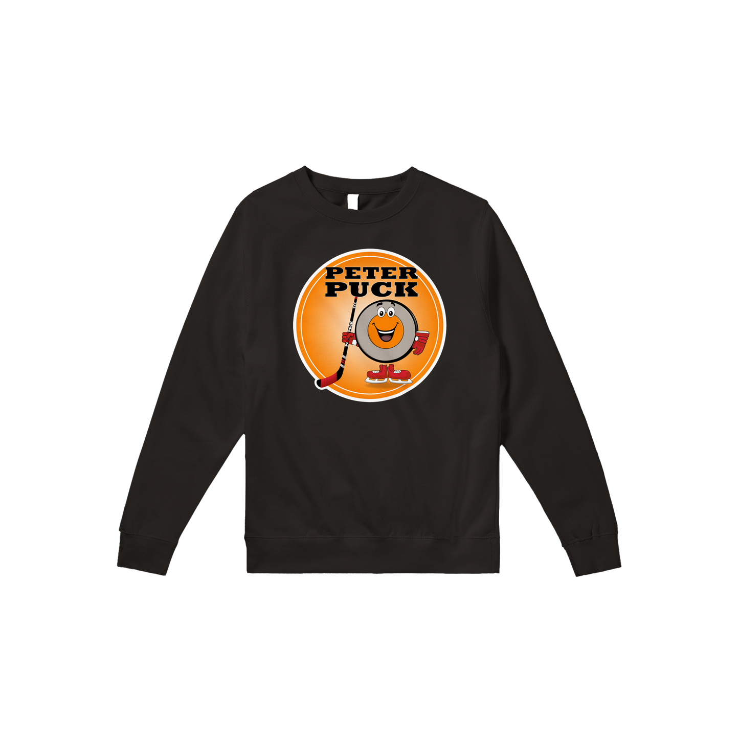 Peter Puck Sunshine Mens Premium Crewneck Sweatshirt