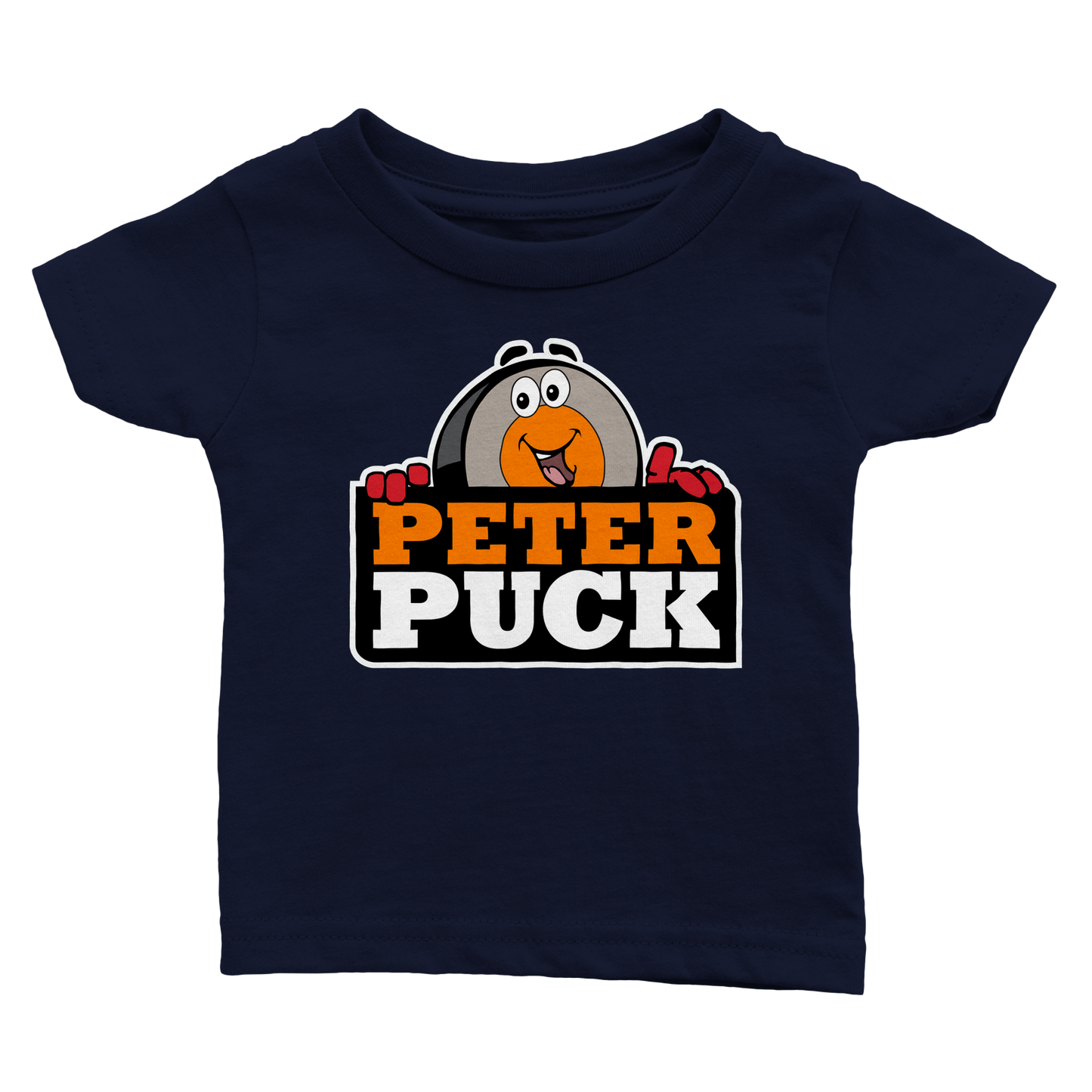 Peter Puck Peek Classic Baby Crewneck T-shirt