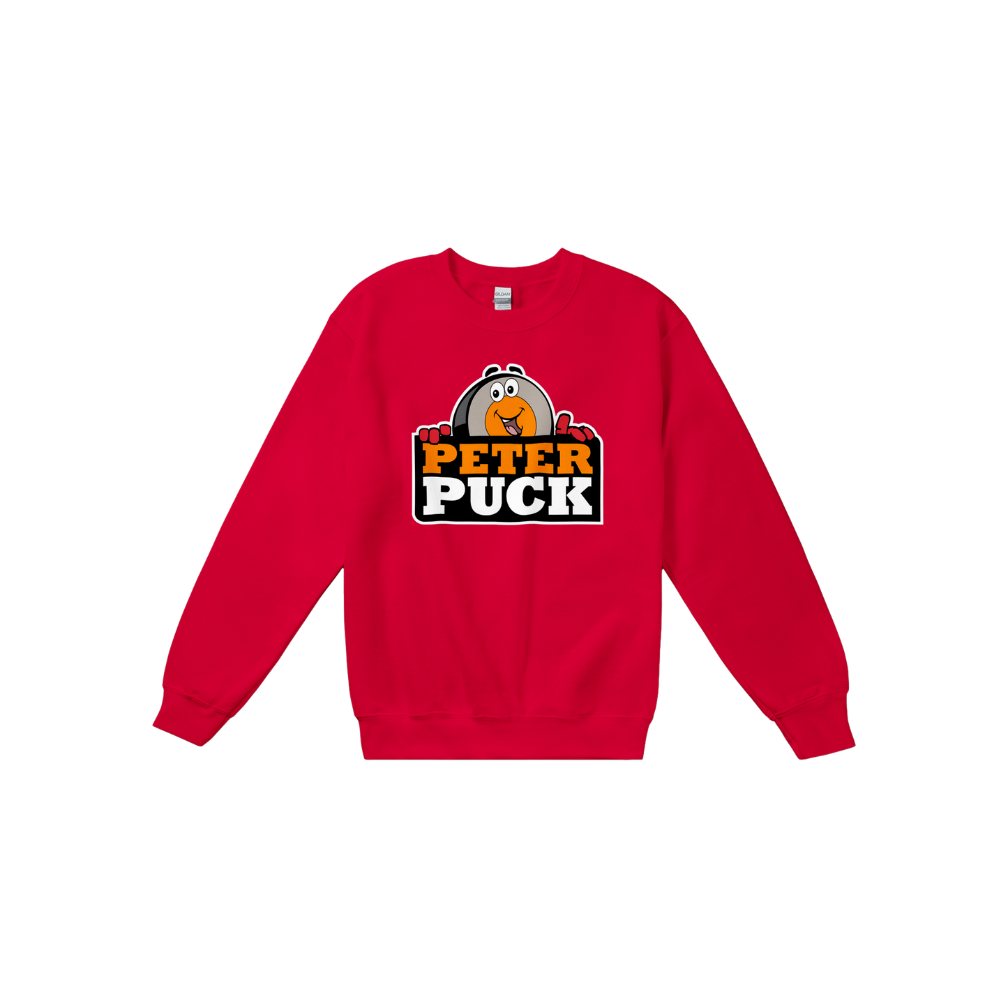 Peter Puck Peek Mens Classic Crewneck Sweatshirt