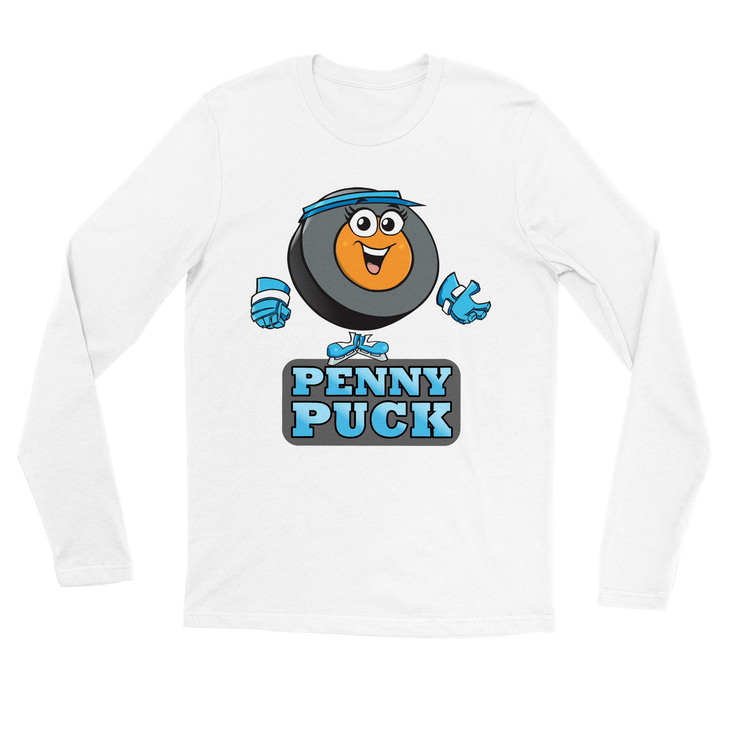 Hey Penny Puck Save Premium Mens Longsleeve T-shirt