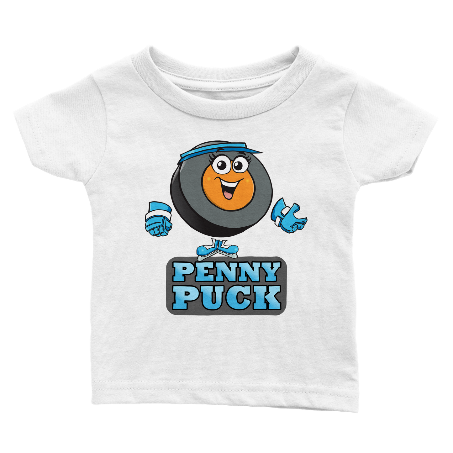 Hey Penny Puck Classic Baby Crewneck T-shirt