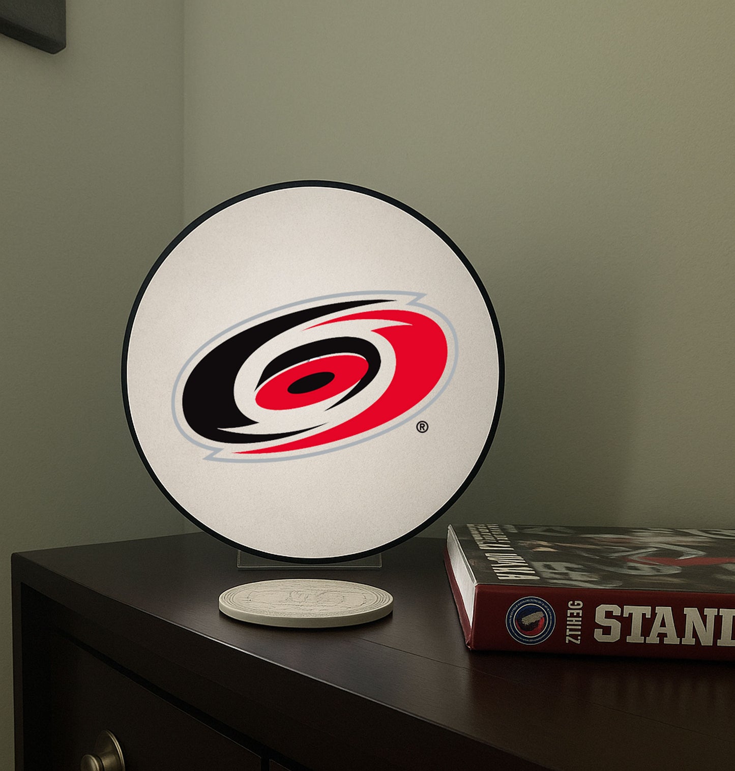 Carolina Hurricanes® Hockey Puck Lamp