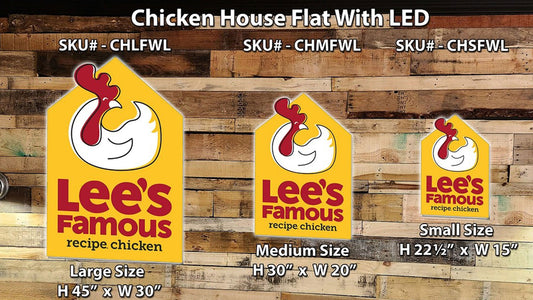 Lee's Famous Recipe Chicken - Primary Logo