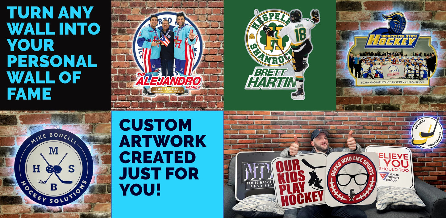 Custom Sports Wall Art