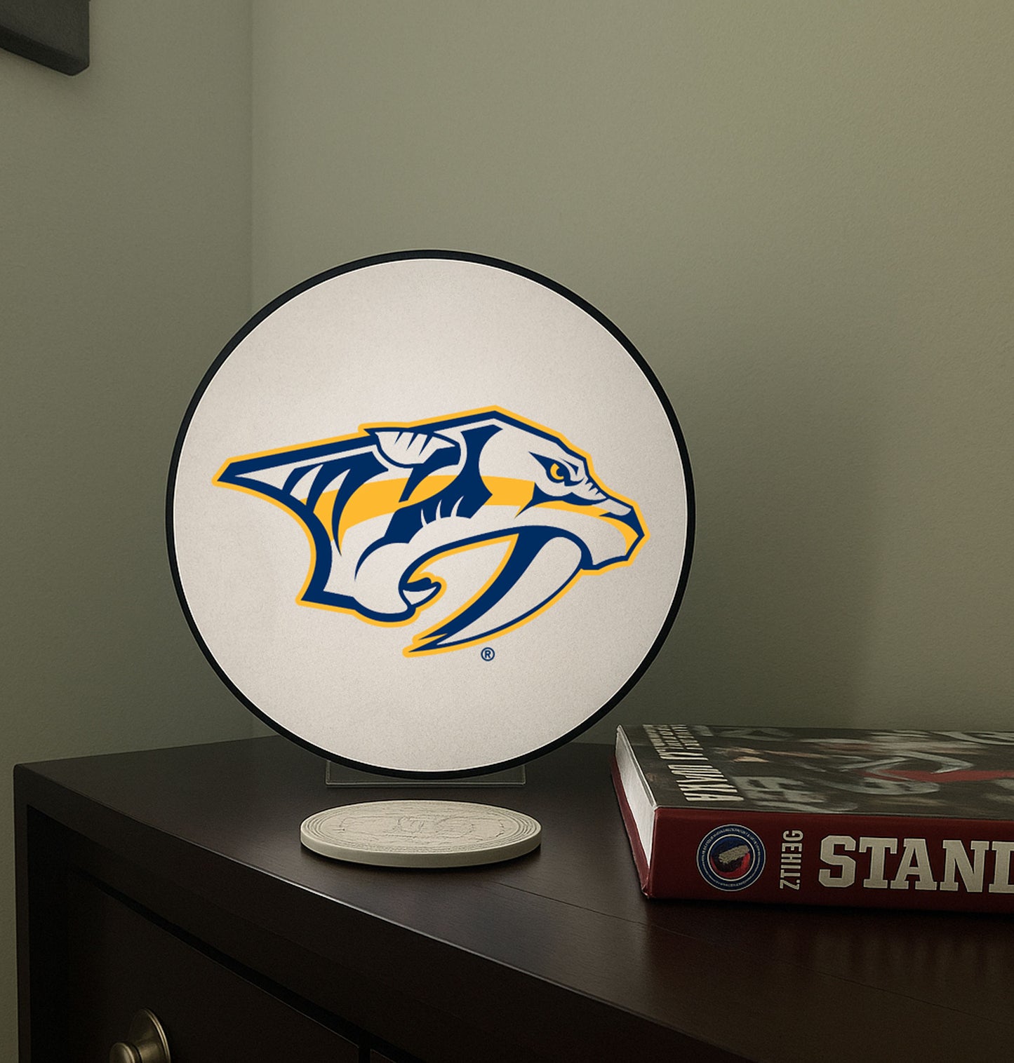Nashville Predators® Hockey Puck Lamp