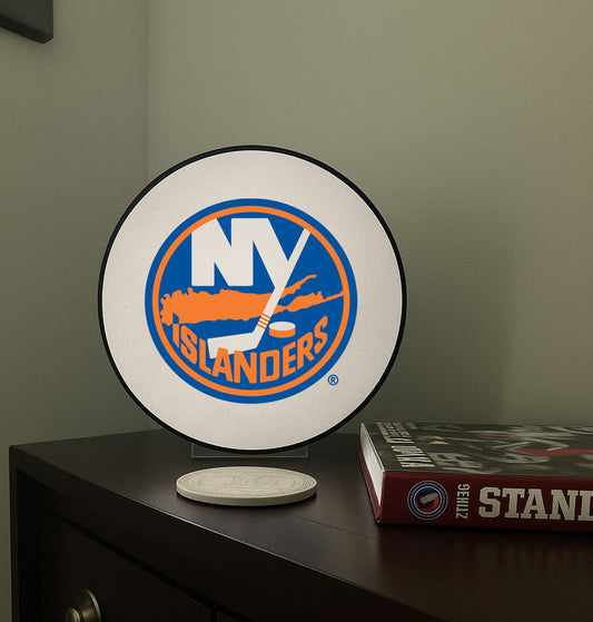 New York Islanders® Hockey Puck Lamp