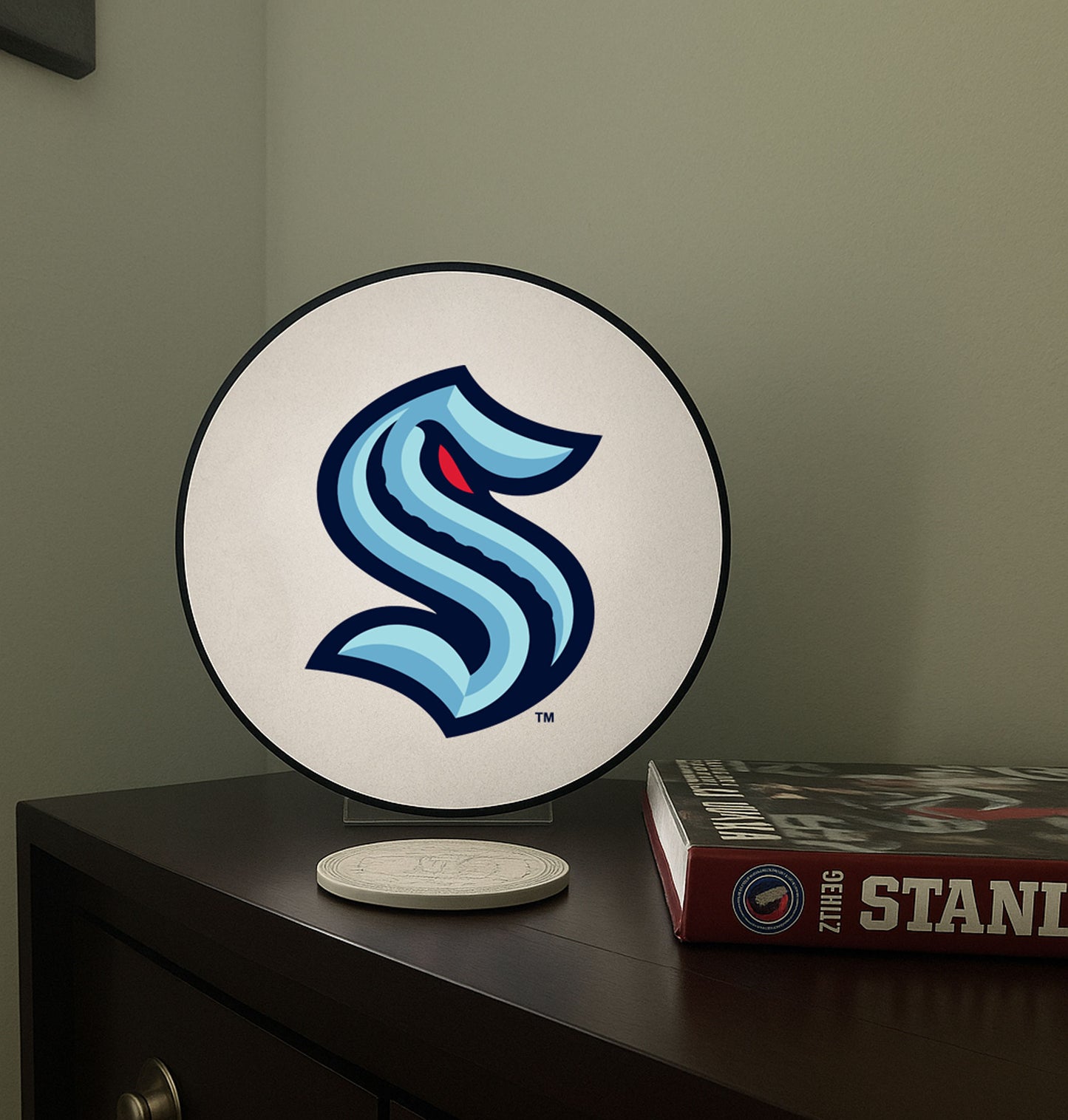 Seattle Kraken™ Hockey Puck Lamp