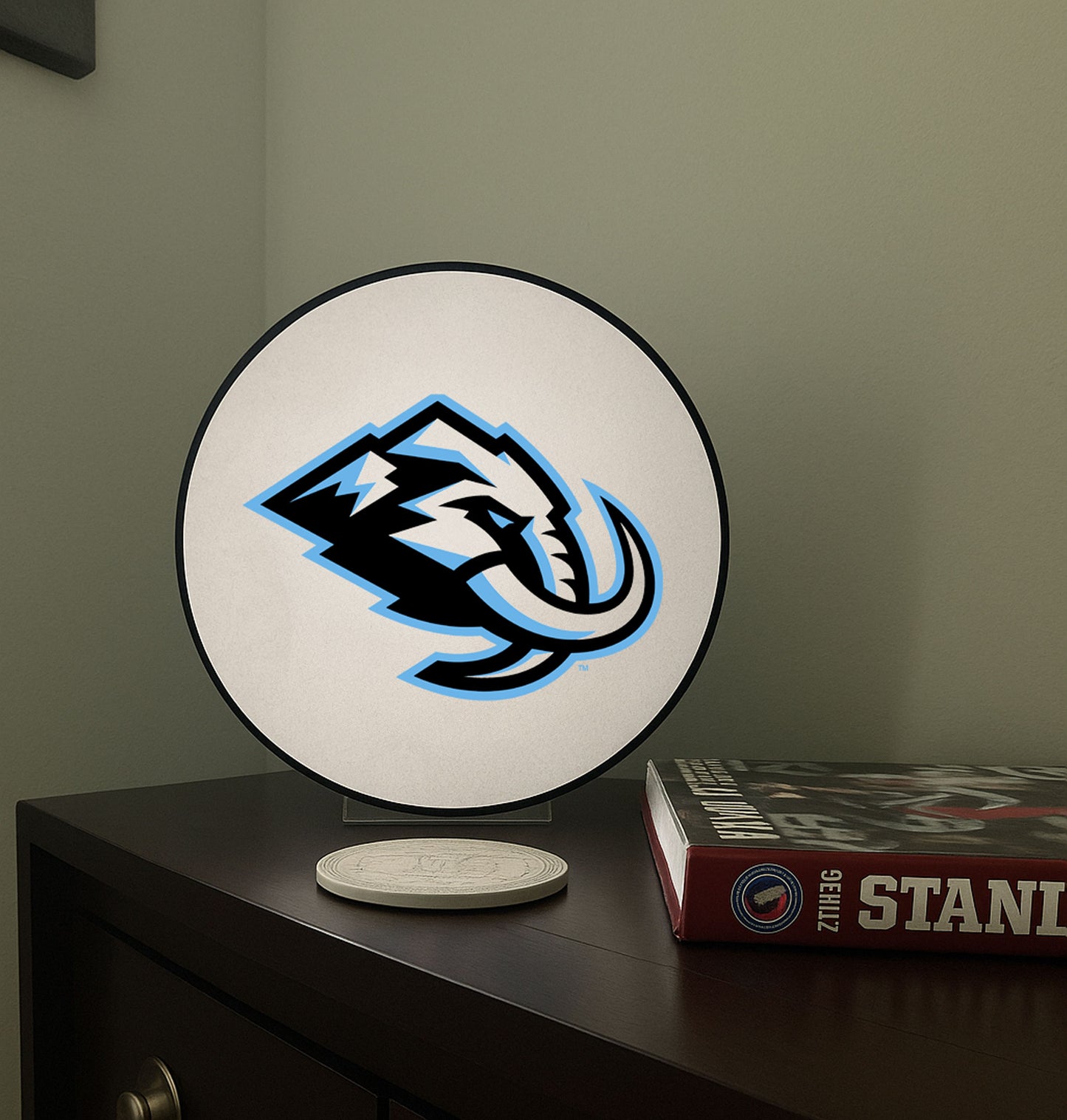 Utah Mammoth™ Hockey Puck Lamp