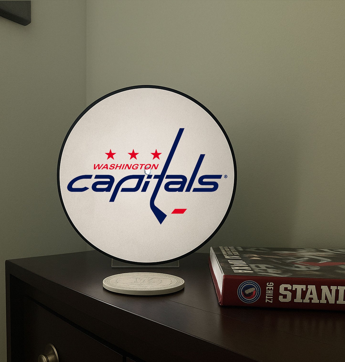 Washington Capitals® Hockey Puck Lamp