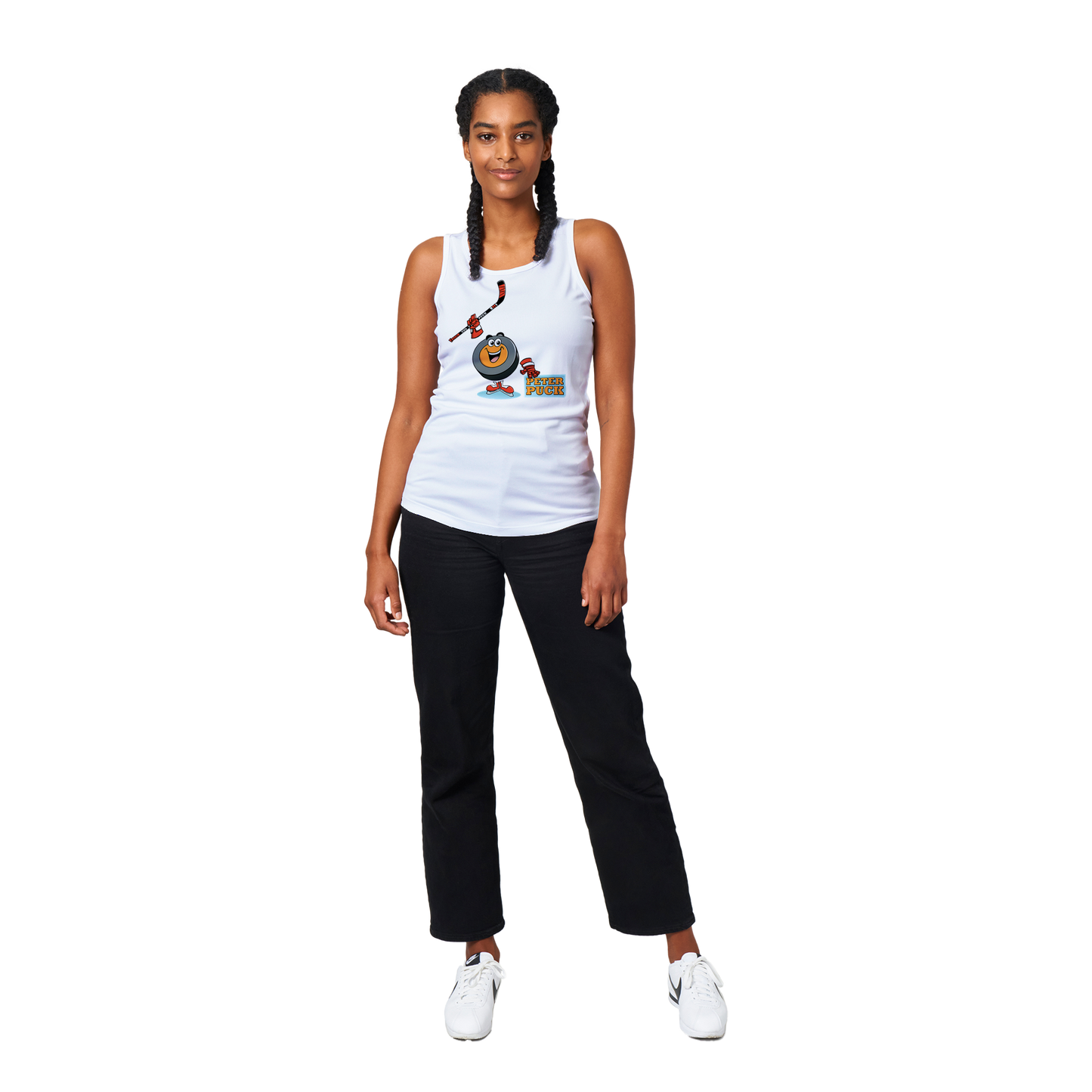 Peter Puck Celly Performance Women's Tank Top