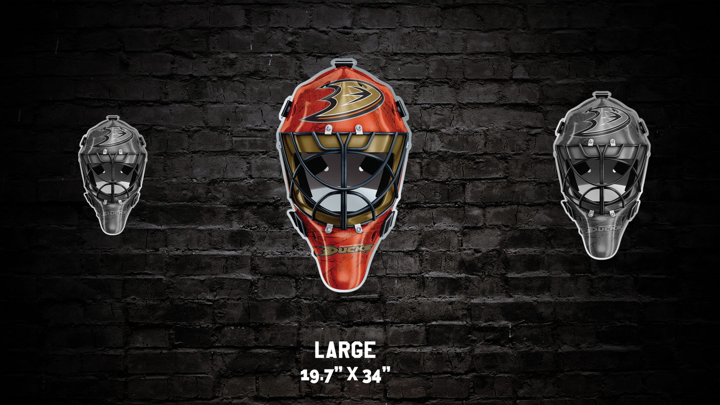 Anaheim Ducks® Goalie Mask Wall Art