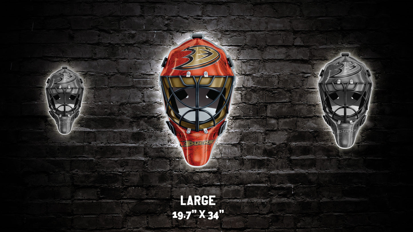 Anaheim Ducks® Goalie Mask Wall Art