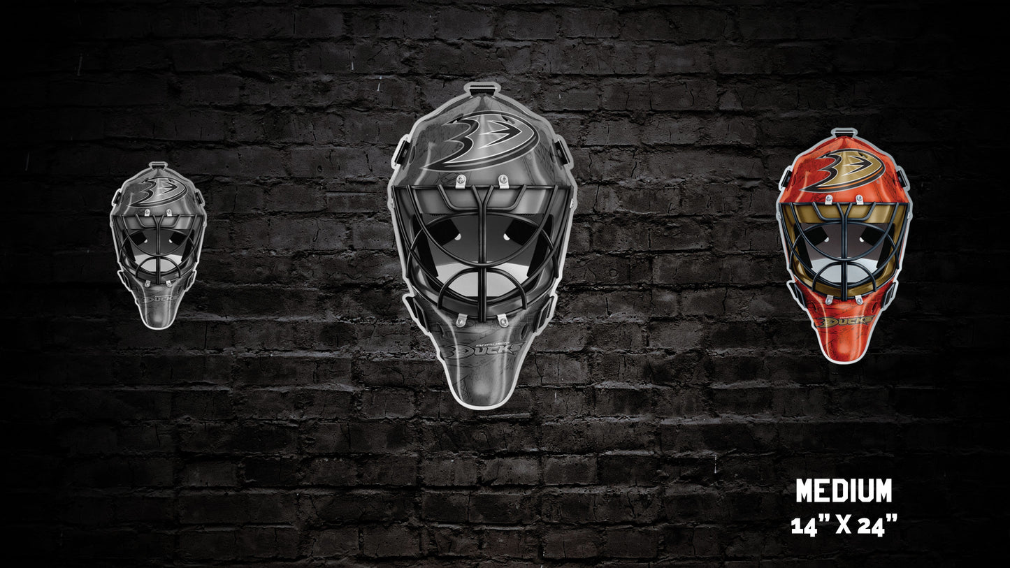 Anaheim Ducks® Goalie Mask Wall Art