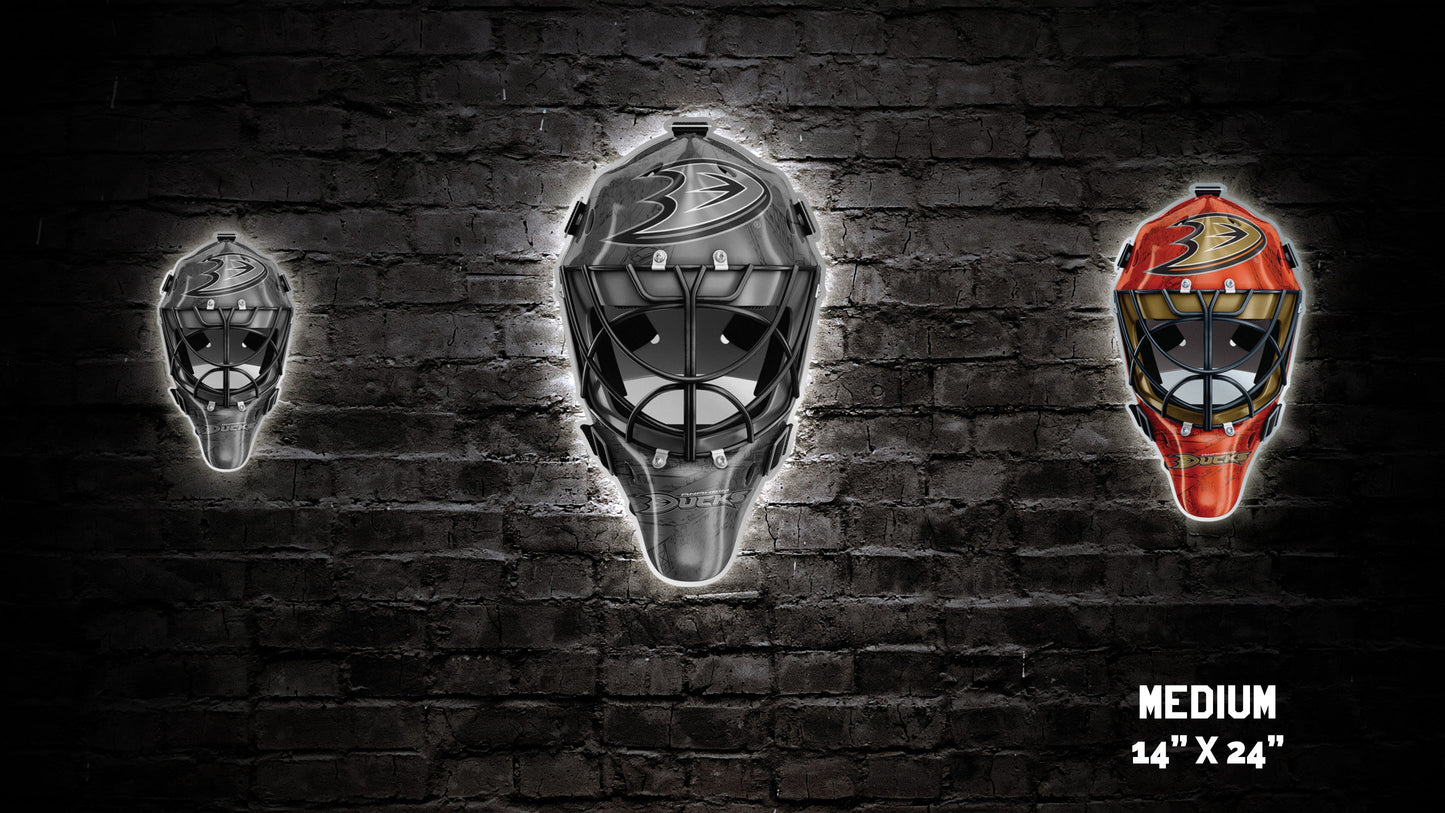 Anaheim Ducks® Goalie Mask Wall Art