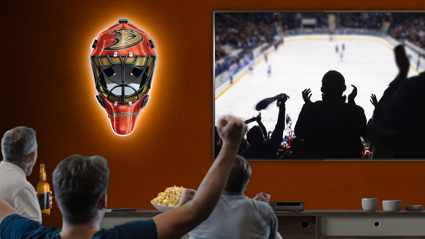 Anaheim Ducks® Goalie Mask Wall Art