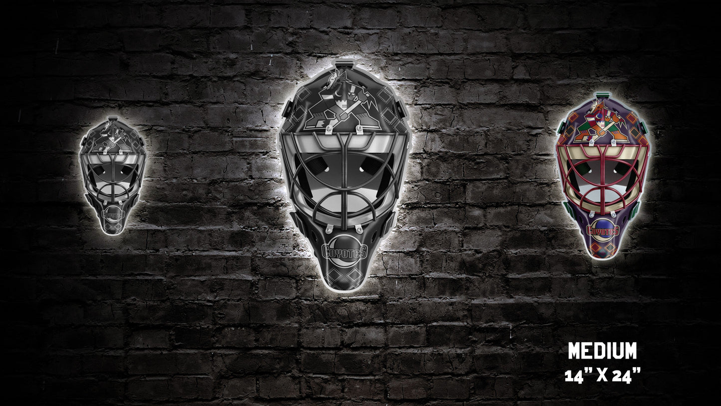 Arizona Coyotes® Goalie Mask Wall Art