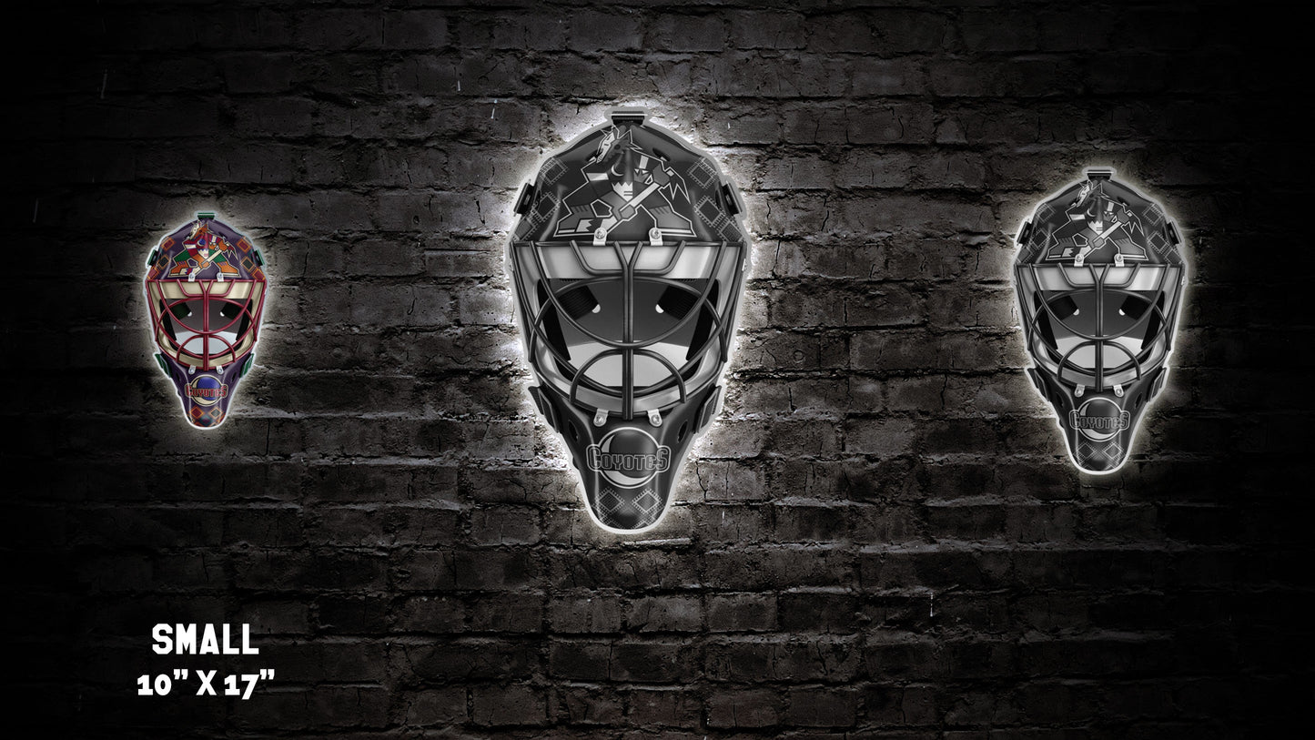 Arizona Coyotes® Goalie Mask Wall Art