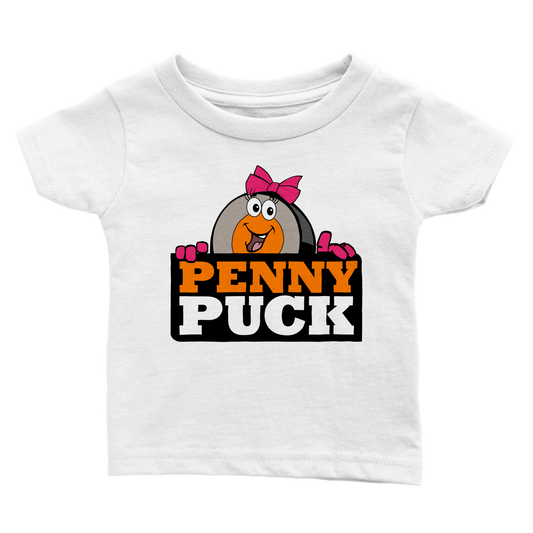 Penny Puck Peek Classic Baby Crewneck T-shirt