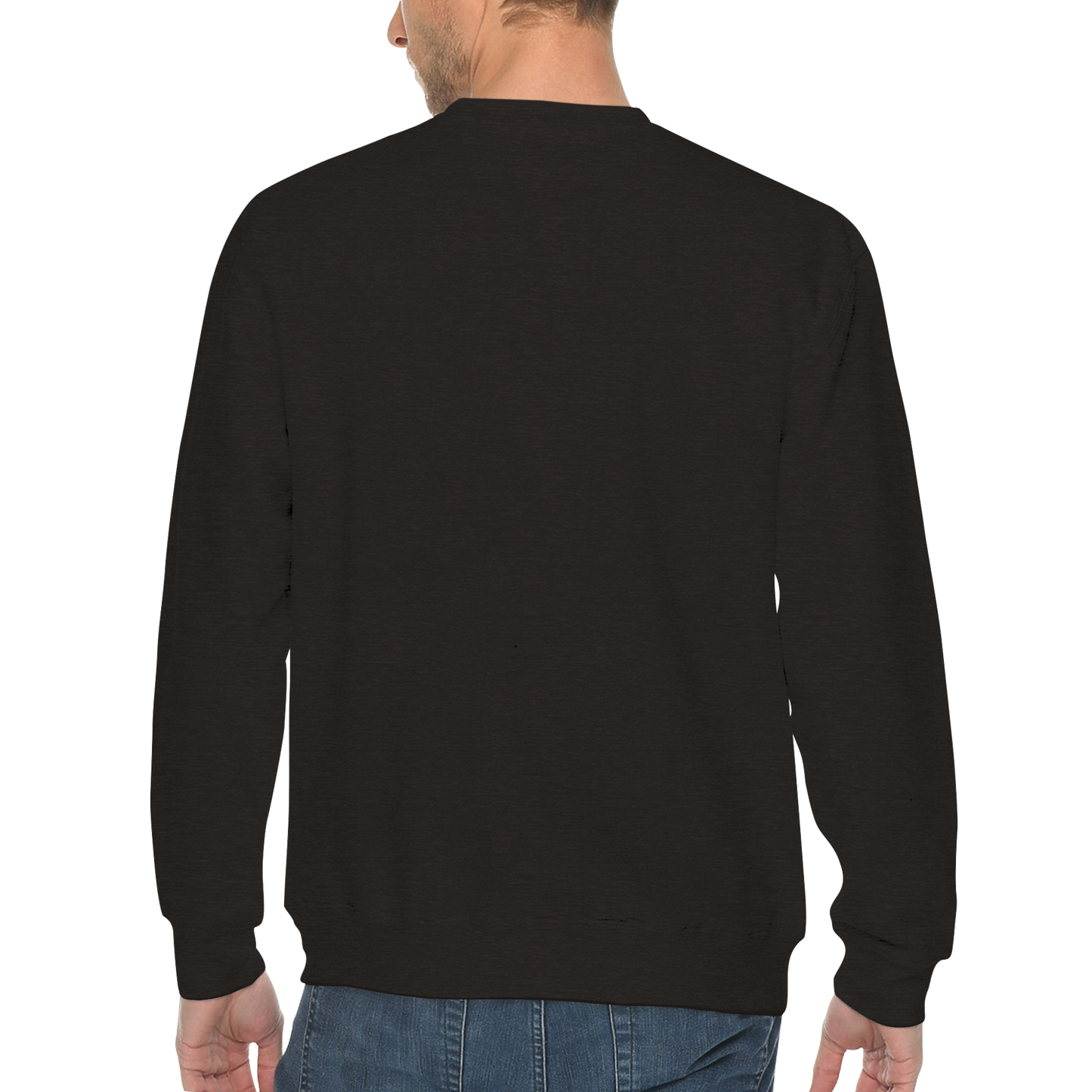 Peter Puck Pose Mens Premium Crewneck Sweatshirt