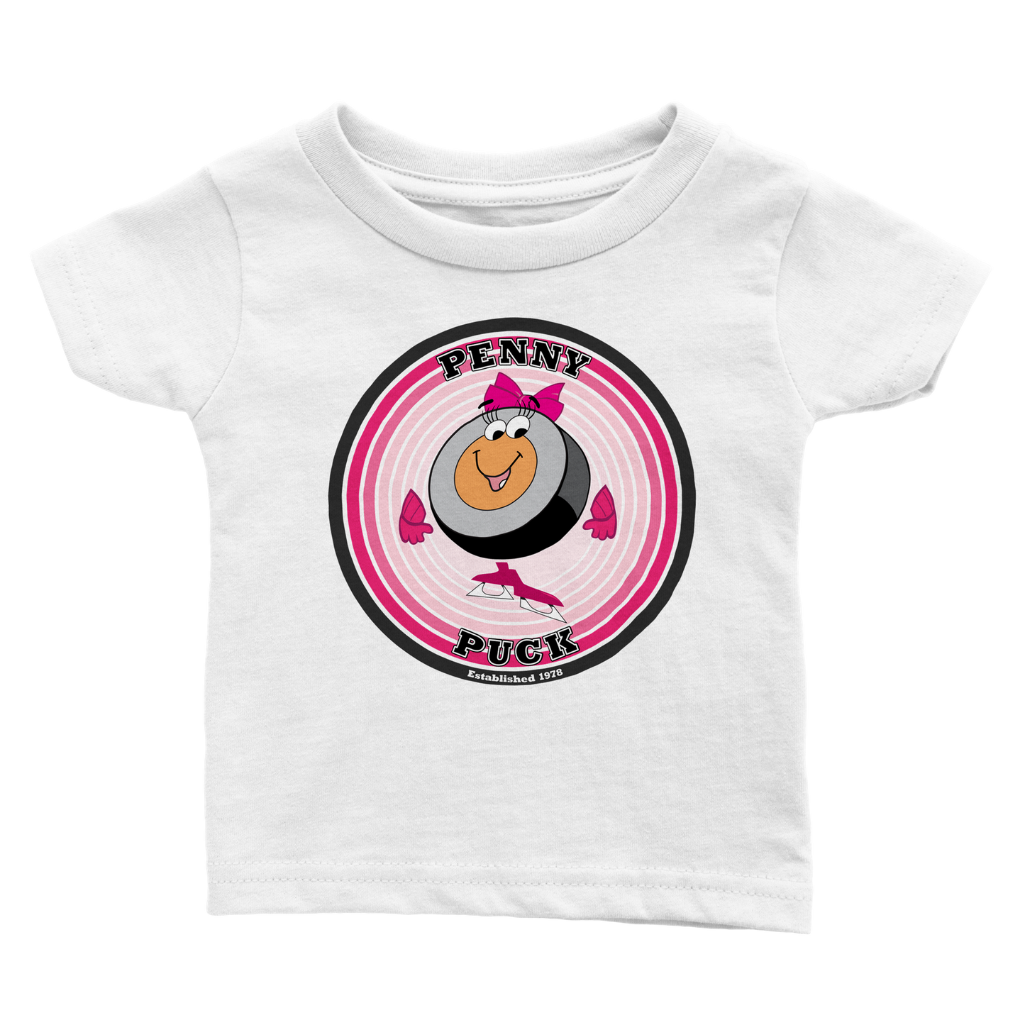 Penny Puck EST. 1978 Classic Baby Crewneck T-shirt